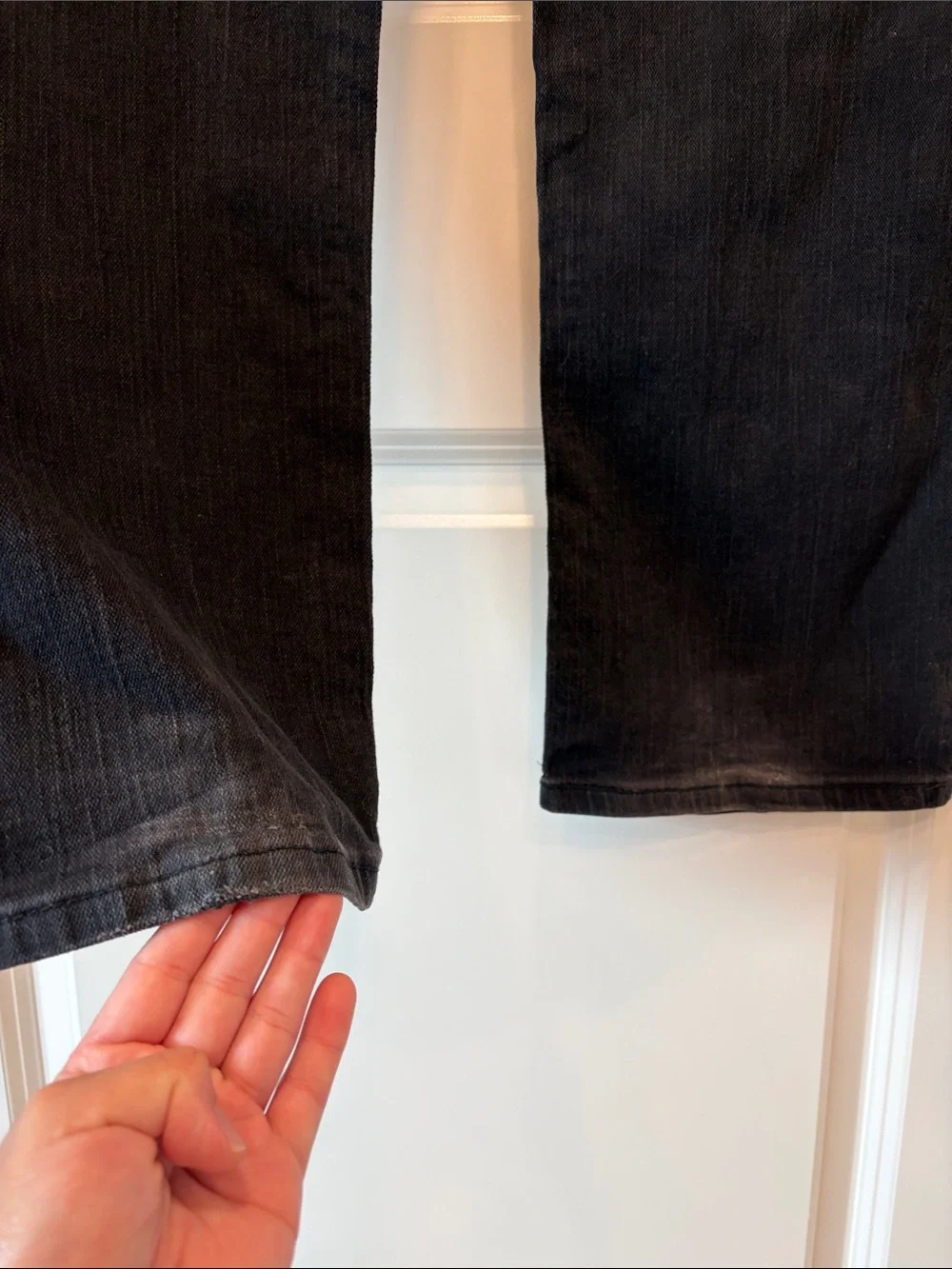 Levi's Black Straight Jeans 38x32